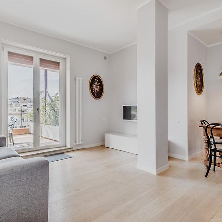 L'Attico Con Terrazza In Corso Francia Daire Roma Dış mekan fotoğraf